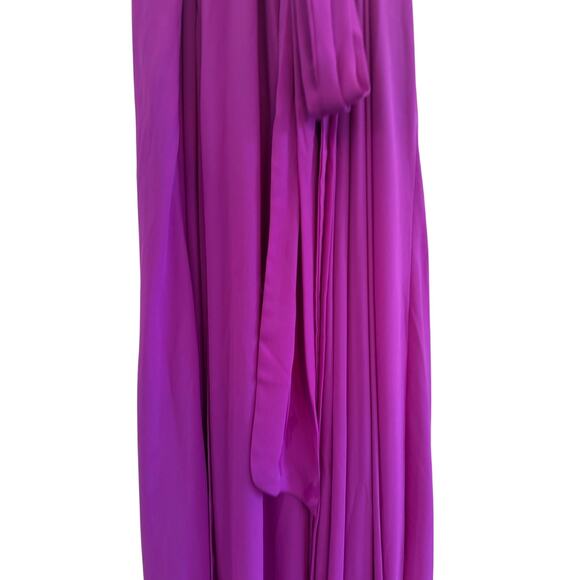 Vici Diana Sleeveless Maxi Dress Fuchsia Pink Women's Medium Elegant Formal - Picture 5 of 13